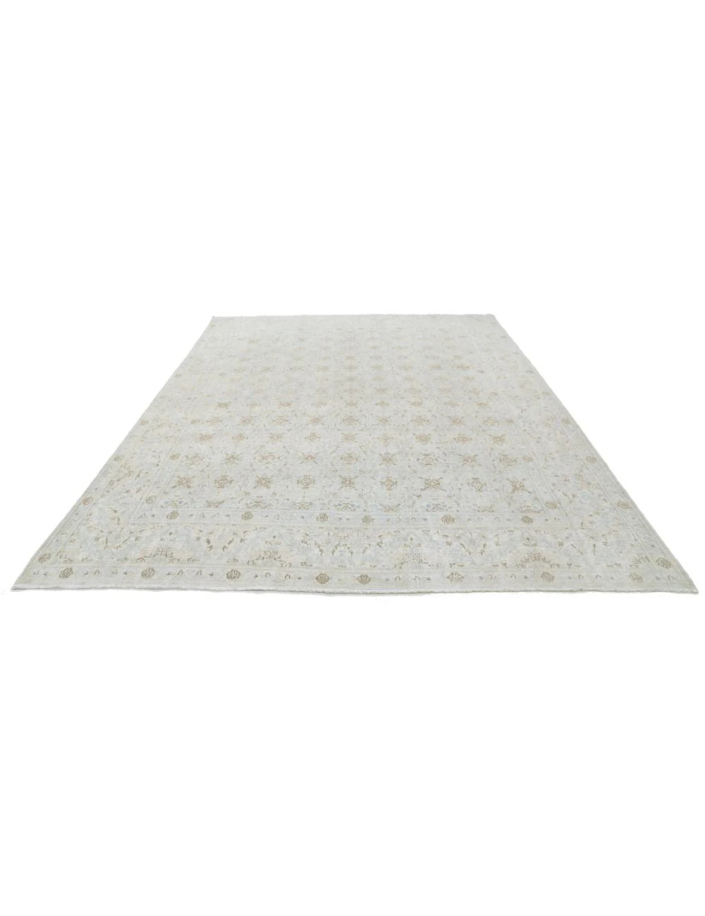 Persian Tabriz Rug 8' 9" x 12' 1" Hand-Knotted | No. AT86992