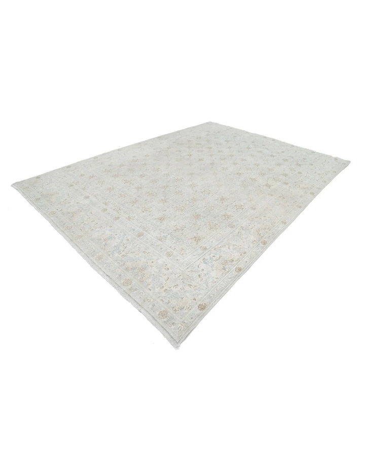 Persian Tabriz Rug 8' 9" x 12' 1" Hand-Knotted | No. AT86992