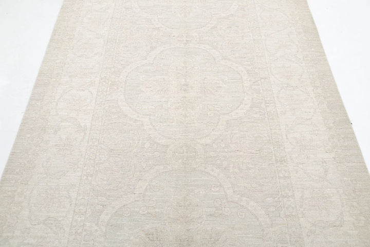 Afghan Serenity Rug 5' 0" x 9' 8" Hand-Knotted | No. AT87010