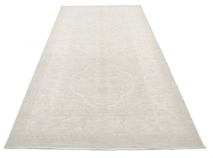 Afghan Serenity Rug 5' 0" x 9' 8" Hand-Knotted | No. AT87010