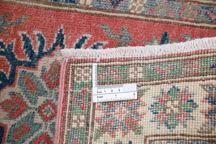 Afghan Kazak Rug 2' 0" x 2' 9" Hand-Knotted | No. AT87308