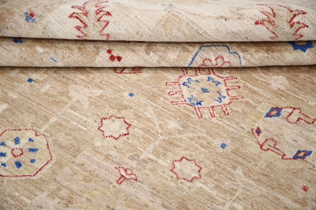 Afghan Ziegler Farhan Rug 5' 7" x 7' 11" Hand-Knotted | No. AT87457
