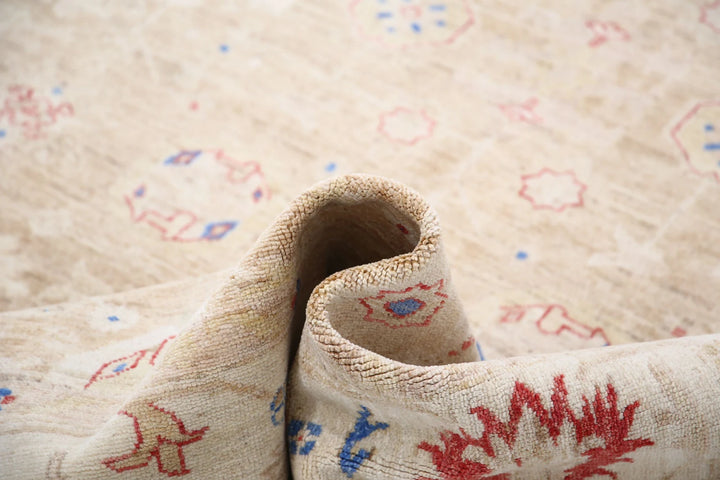 Afghan Ziegler Farhan Rug 5' 7" x 7' 11" Hand-Knotted | No. AT87457
