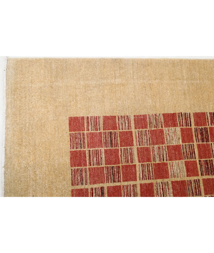Afghan Modcar Rug 5' 4" x 7' 2" Hand-Knotted | No. AT87645