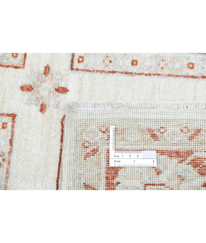 Afghan Bakhtiari Rug 5' 6" x 7' 2" Hand-Knotted | No. AT87987