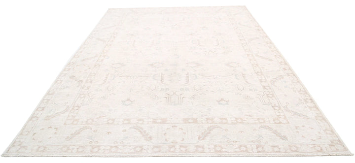 Afghan Tabriz Rug 8' 7" x 11' 7" Hand-Knotted | No. AT88091
