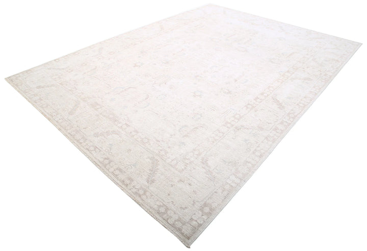 Afghan Tabriz Rug 8' 7" x 11' 7" Hand-Knotted | No. AT88091