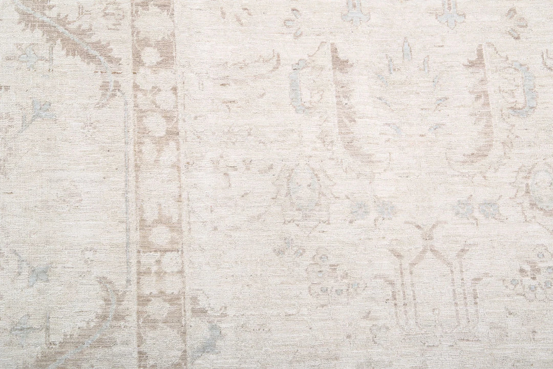 Afghan Tabriz Rug 8' 7" x 11' 7" Hand-Knotted | No. AT88091