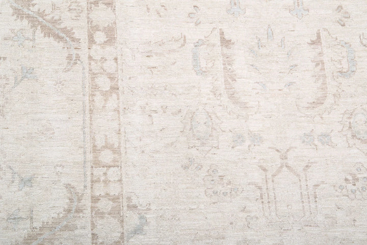 Afghan Tabriz Rug 8' 7" x 11' 7" Hand-Knotted | No. AT88091