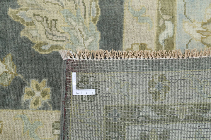 Indian Ziegler Rug 9' 10" x 13' 9" Hand-Knotted | No. AT88282