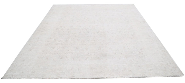 Afghan Serenity Rug 8' 0" x 9' 11" Hand-Knotted | No. AT88285