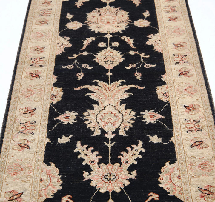 Afghan Ziegler Rug 2' 7" x 9' 7" Hand-Knotted | No. AT88370