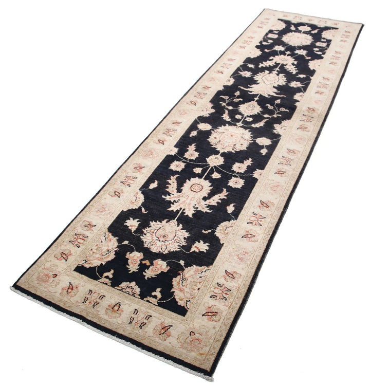 Afghan Ziegler Rug 2' 7" x 9' 7" Hand-Knotted | No. AT88370