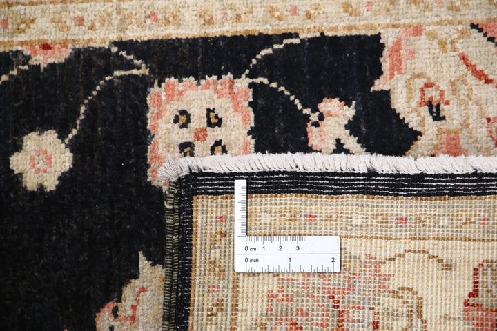 Afghan Ziegler Rug 2' 7" x 9' 7" Hand-Knotted | No. AT88370