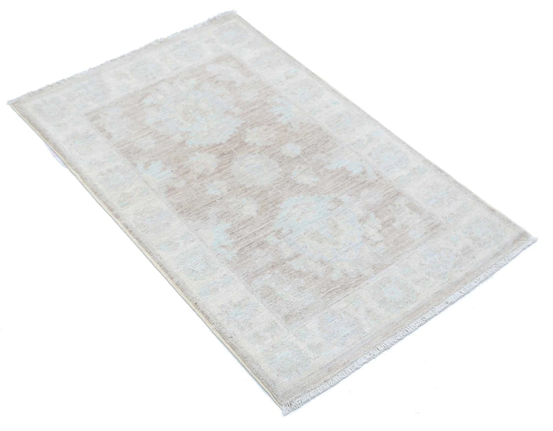 Afghan Serenity Rug 2' 1" x 3' 3" Hand-Knotted | No. AT88457