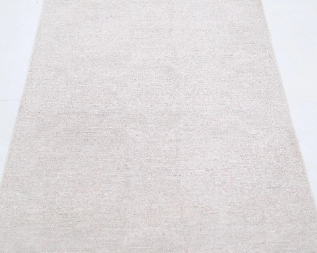 Afghan Tabriz Rug 3' 0" x 11' 0" Hand-Knotted | No. AT88500