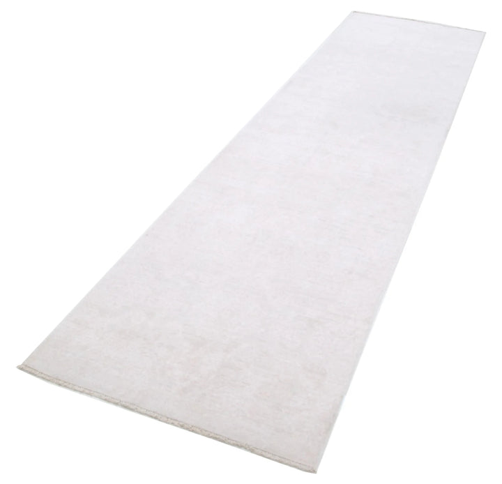 Afghan Tabriz Rug 3' 0" x 11' 0" Hand-Knotted | No. AT88500