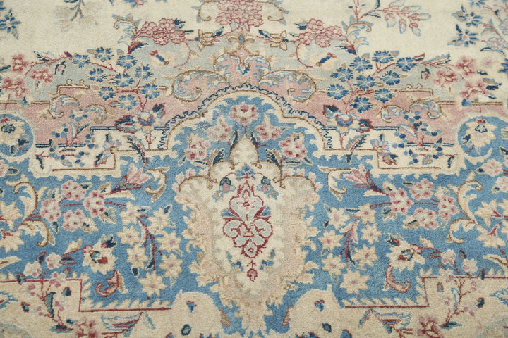 Persian Kerman Vintage Rug 10' 8" x 16' 9" Hand-Knotted | No. AT88507
