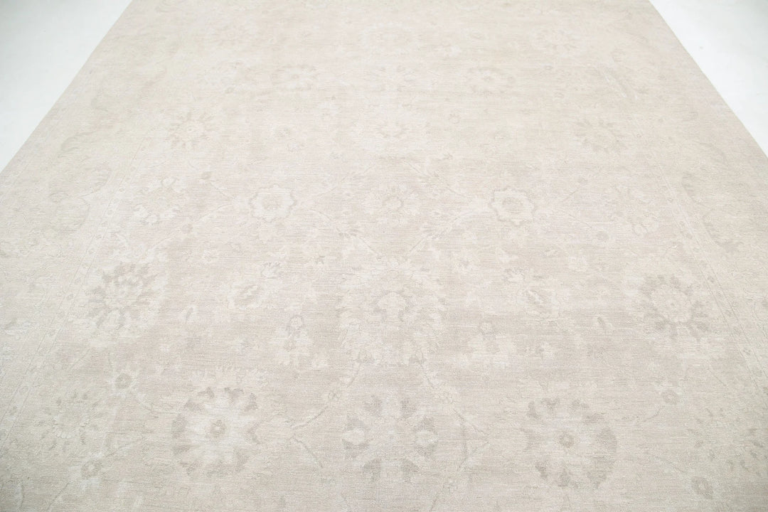 Afghan Serenity Rug 9' 9" x 13' 10" Hand-Knotted | No. AT88568