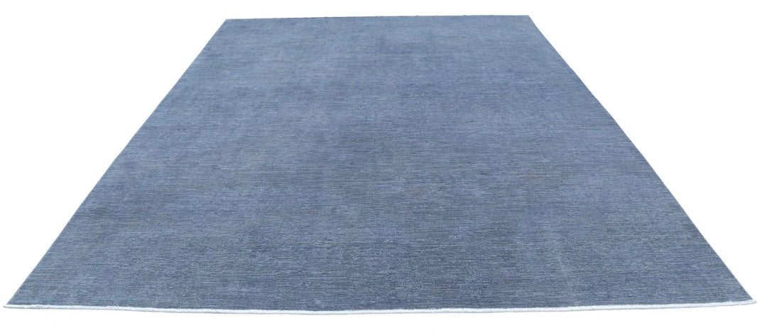 Afghan Overdye Rug 8' 10" x 11' 10" Hand-Knotted | No. AT88761