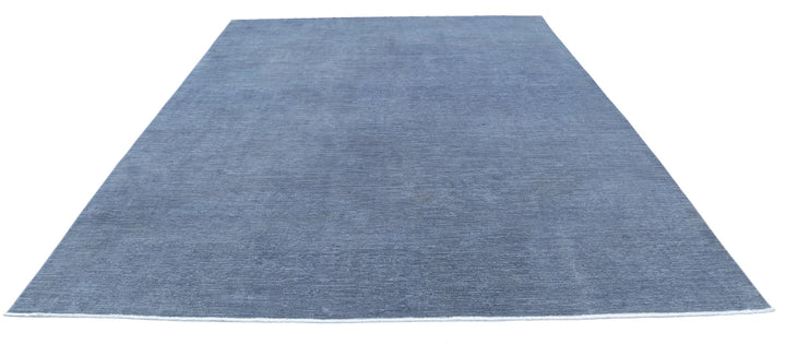 Afghan Overdye Rug 8' 10" x 11' 10" Hand-Knotted | No. AT88761