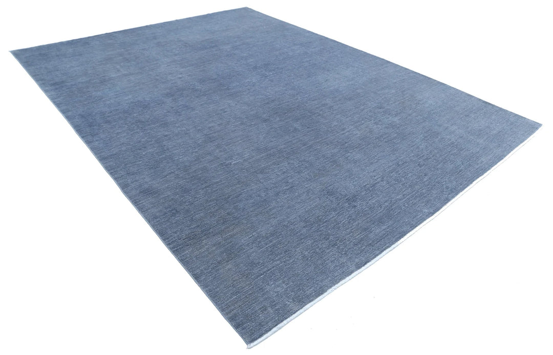 Afghan Overdye Rug 8' 10" x 11' 10" Hand-Knotted | No. AT88761