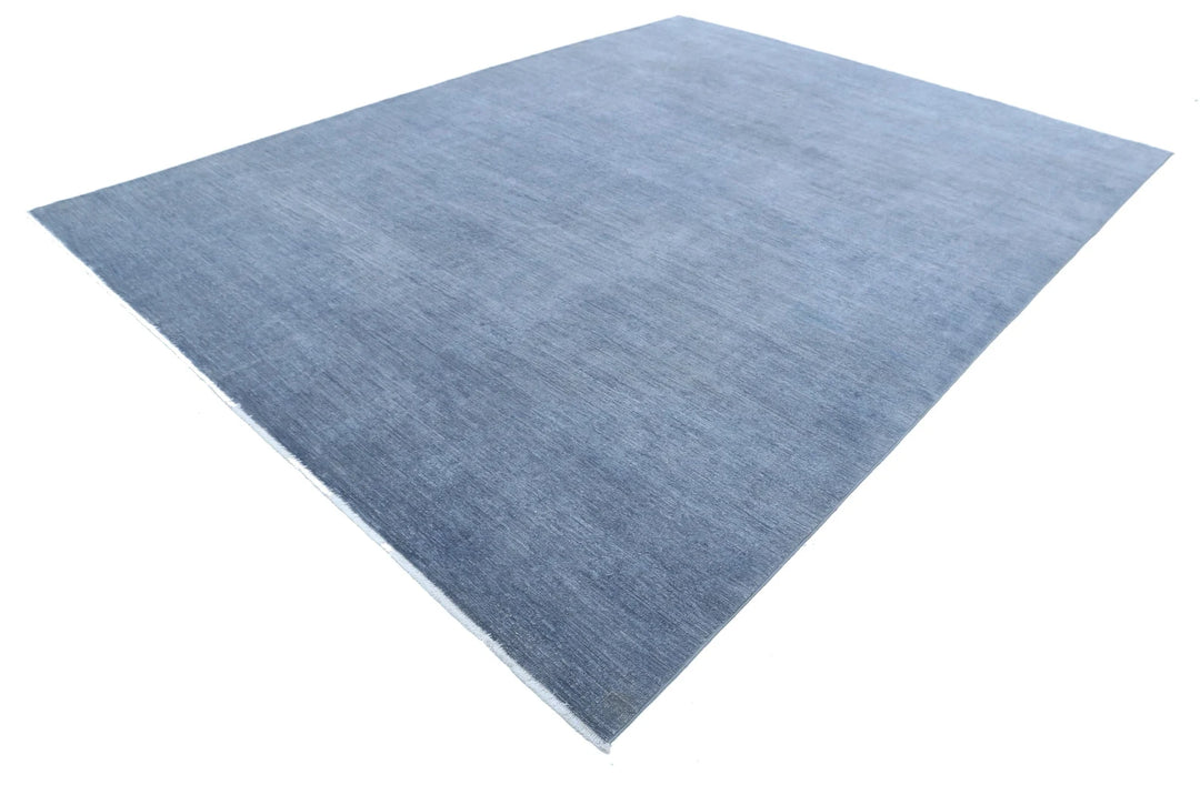 Afghan Overdye Rug 8' 10" x 11' 10" Hand-Knotted | No. AT88761