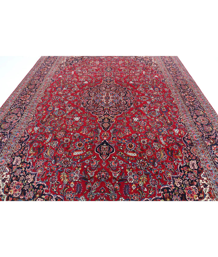 Persian Kashan Rug 9' 1" x 12' 7" Hand-Knotted | No. AT88860