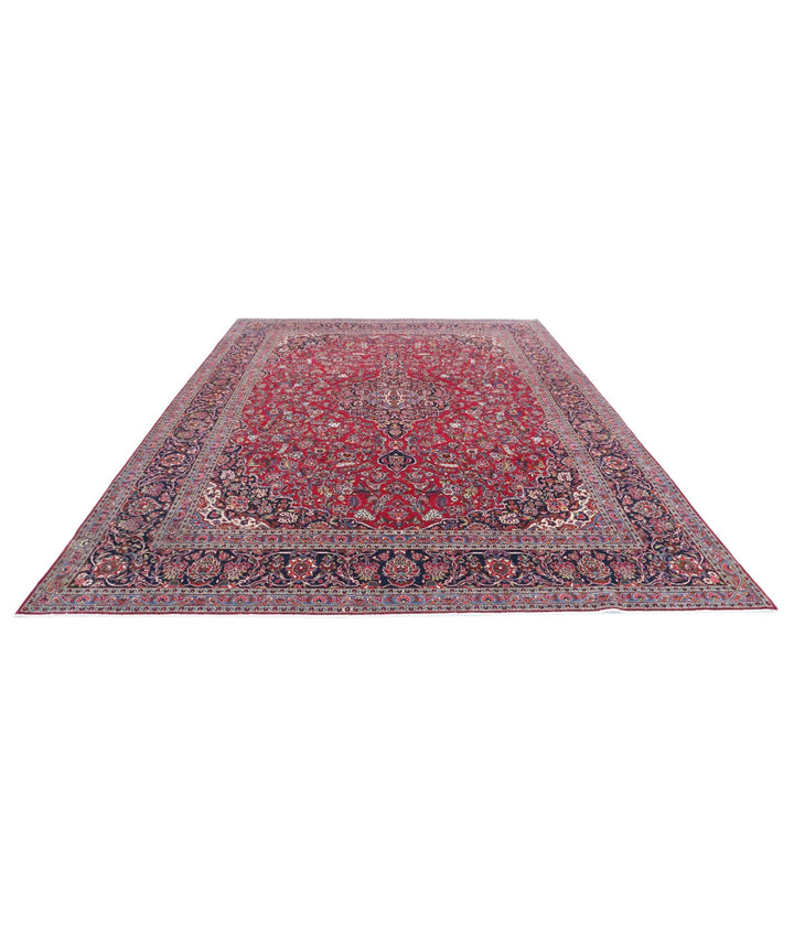 Persian Kashan Rug 9' 1" x 12' 7" Hand-Knotted | No. AT88860