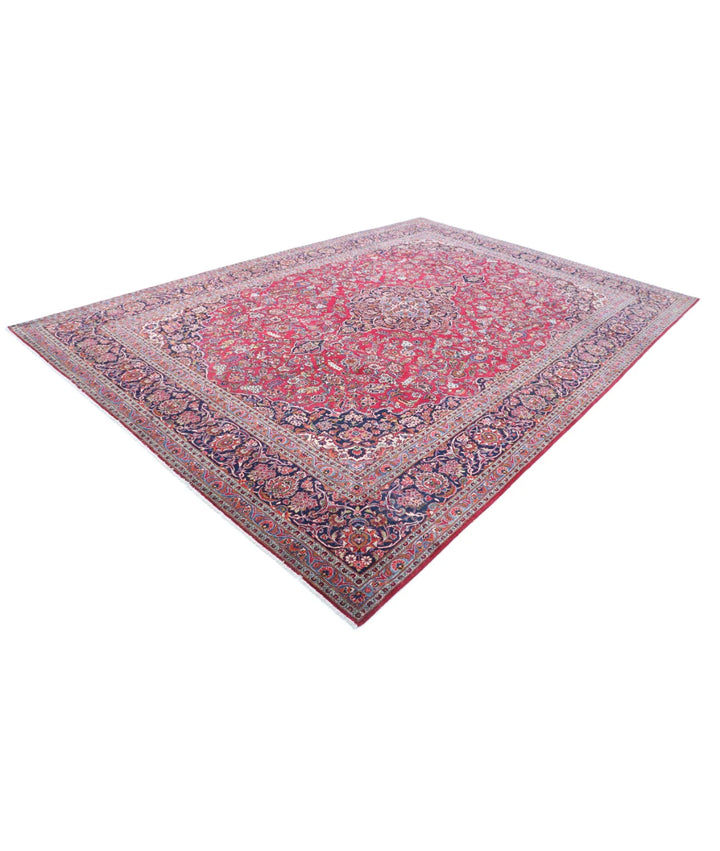 Persian Kashan Rug 9' 1" x 12' 7" Hand-Knotted | No. AT88860