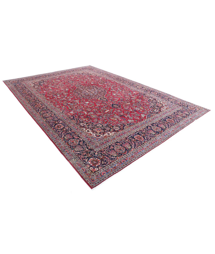 Persian Kashan Rug 9' 1" x 12' 7" Hand-Knotted | No. AT88860