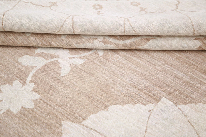 Afghan Serenity Rug 9' 0" x 11' 11" Hand-Knotted | No. AT88964