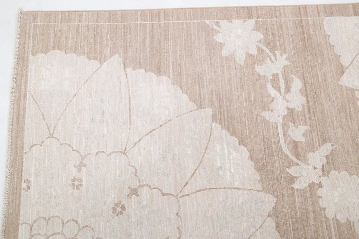 Afghan Serenity Rug 9' 0" x 11' 11" Hand-Knotted | No. AT88964