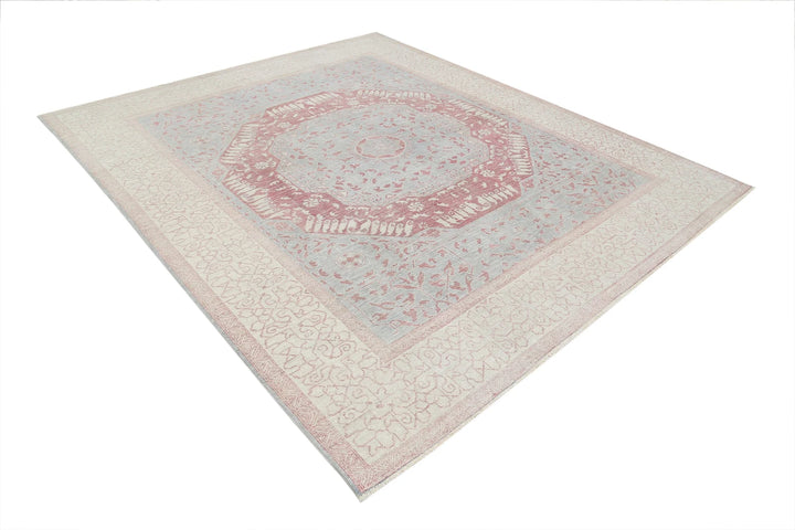 Afghan Mamluk Rug 7' 11" x 9' 4" Hand-Knotted | No. AT88992