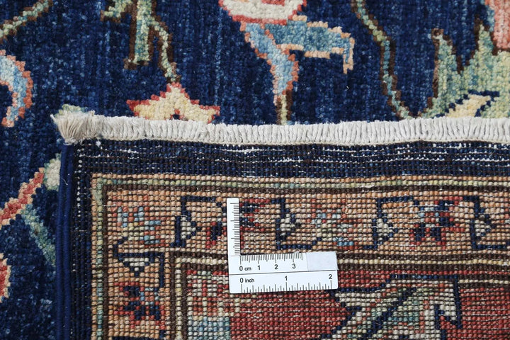 Afghan Ziegler Rug 6' 3" x 11' 6" Hand-Knotted | No. AT88996