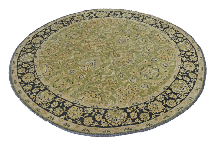 Indian Oriental Rug 5'9" x 5'10" Hand-Knotted | No. AT89086