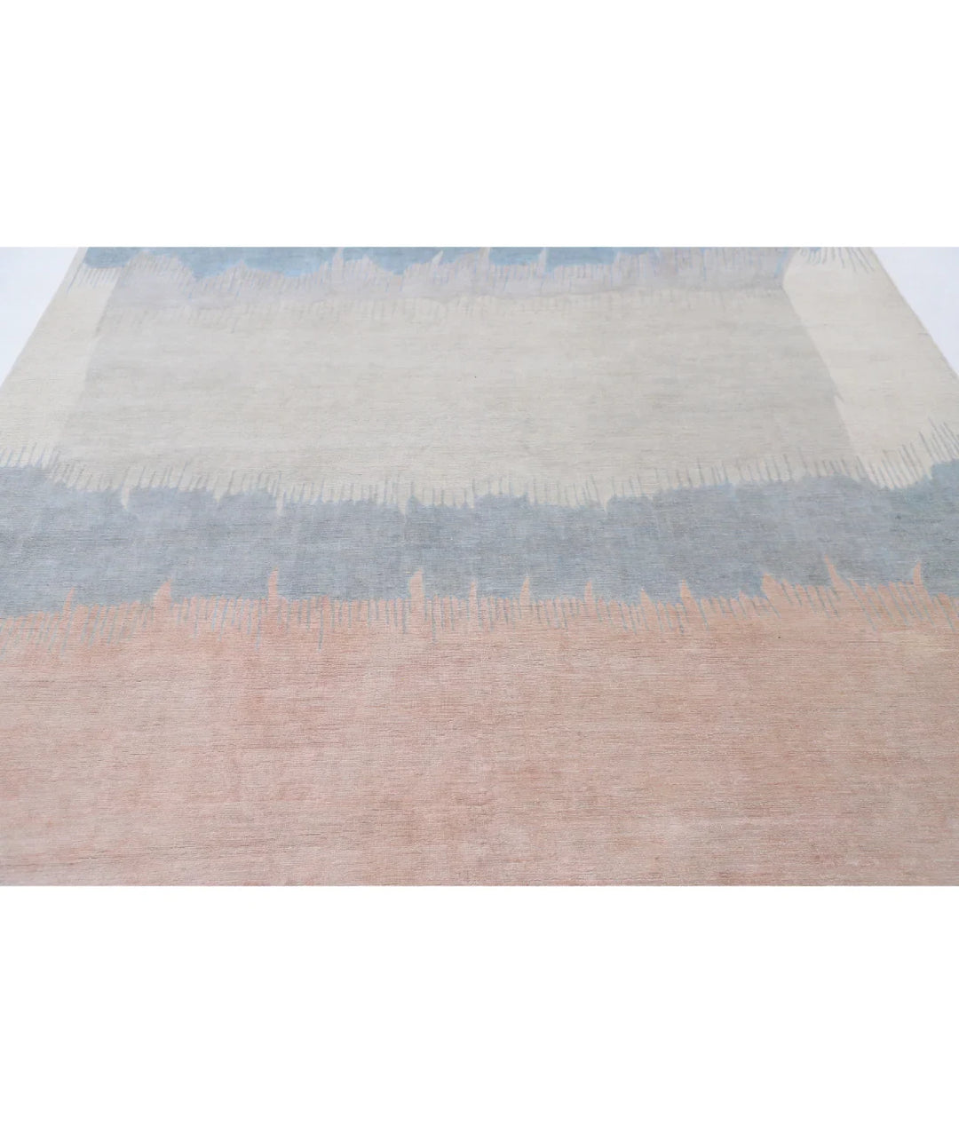 Afghan Tabriz Rug 7' 10" x 9' 8" Hand-Knotted | No. AT89121