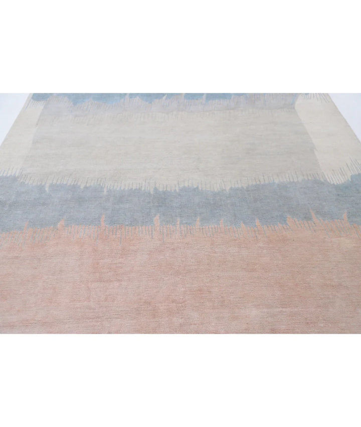 Afghan Tabriz Rug 7' 10" x 9' 8" Hand-Knotted | No. AT89121