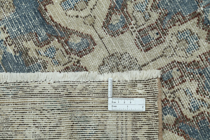 Persian Hamadan Runner Rug 3' 7" x 9' 8" Hand-Knotted | No. AT89200