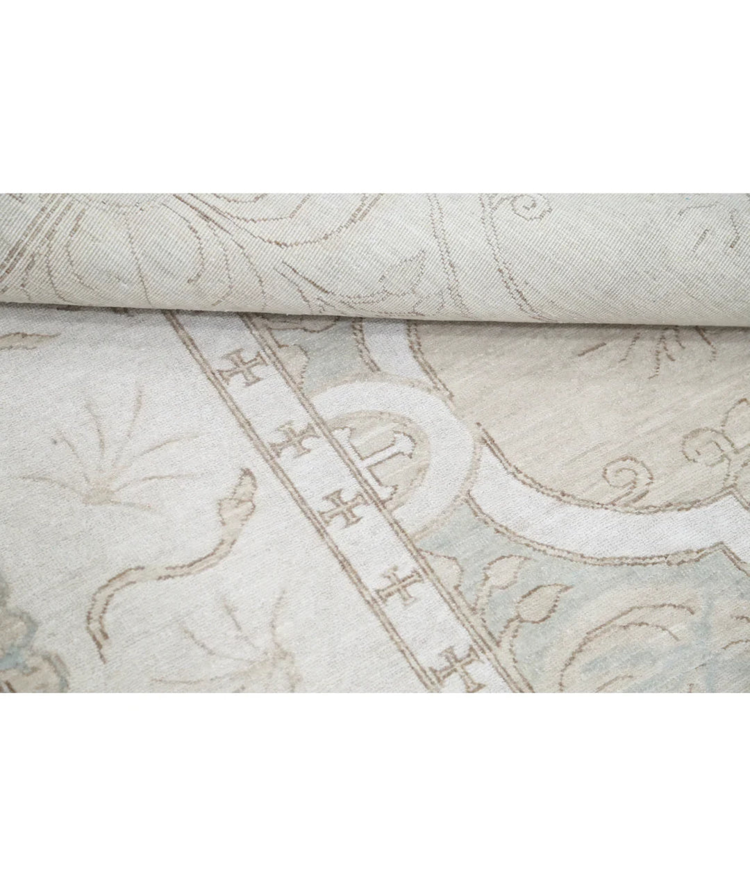 Afghan Tabriz Rug 5' 2" x 9' 10" Hand-Knotted | No. AT89234