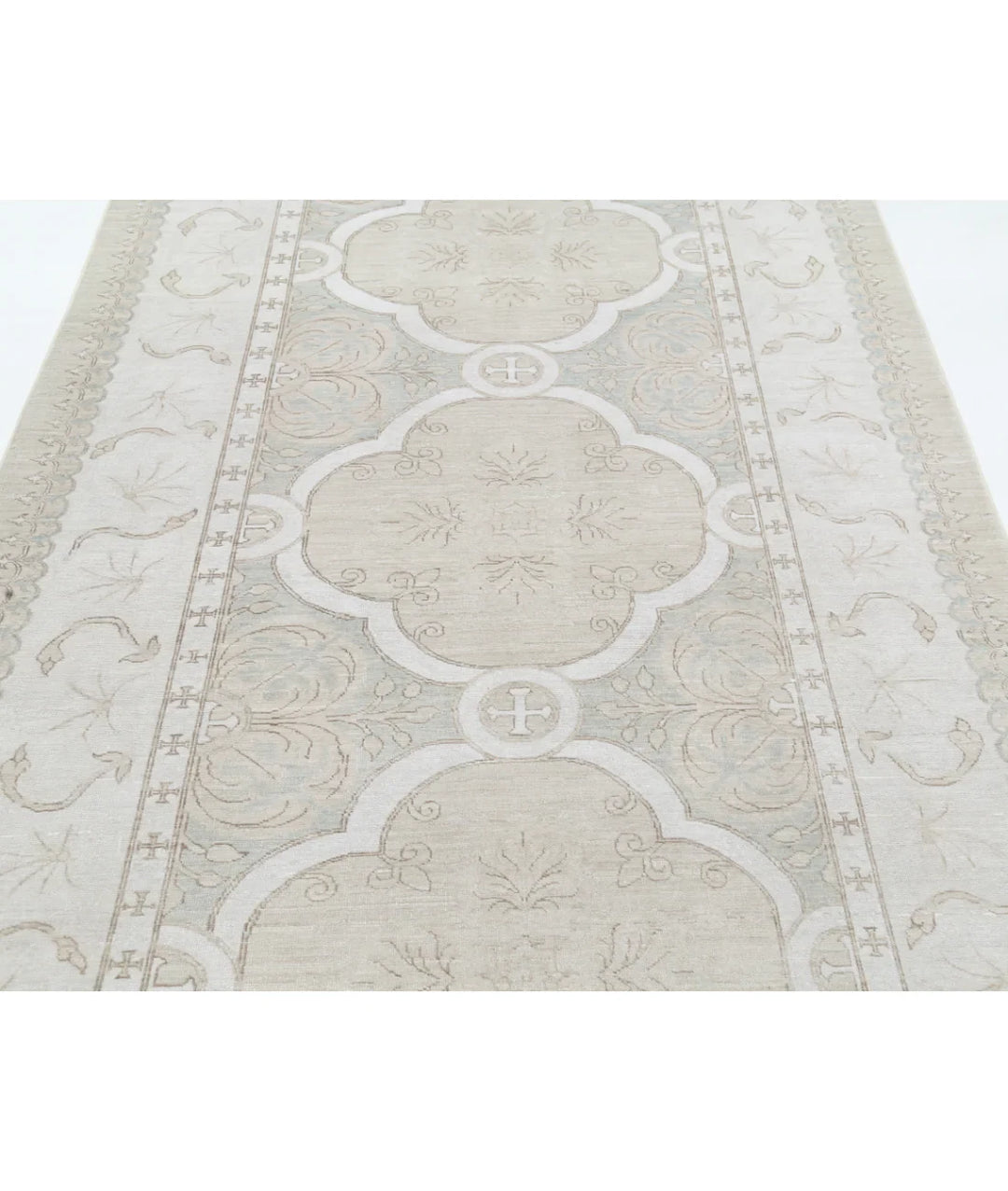 Afghan Tabriz Rug 5' 2" x 9' 10" Hand-Knotted | No. AT89234