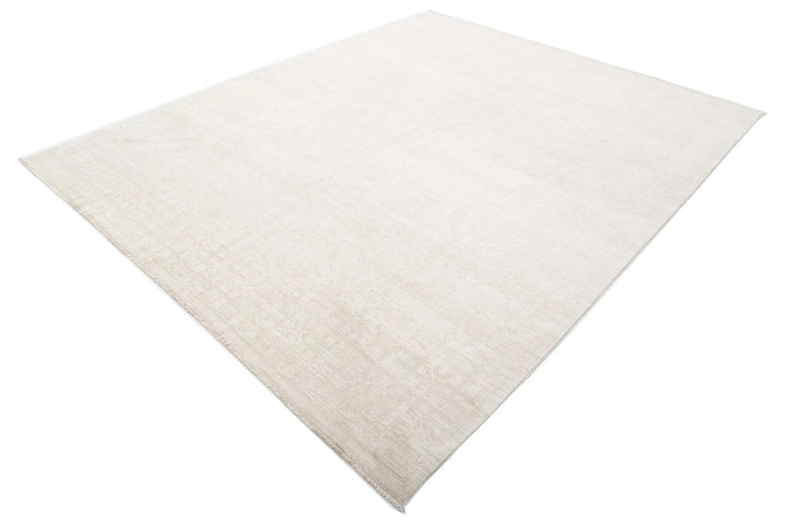 Afghan Khotan Rug 8' 0" x 9' 9" Hand-Knotted | No. AT89256