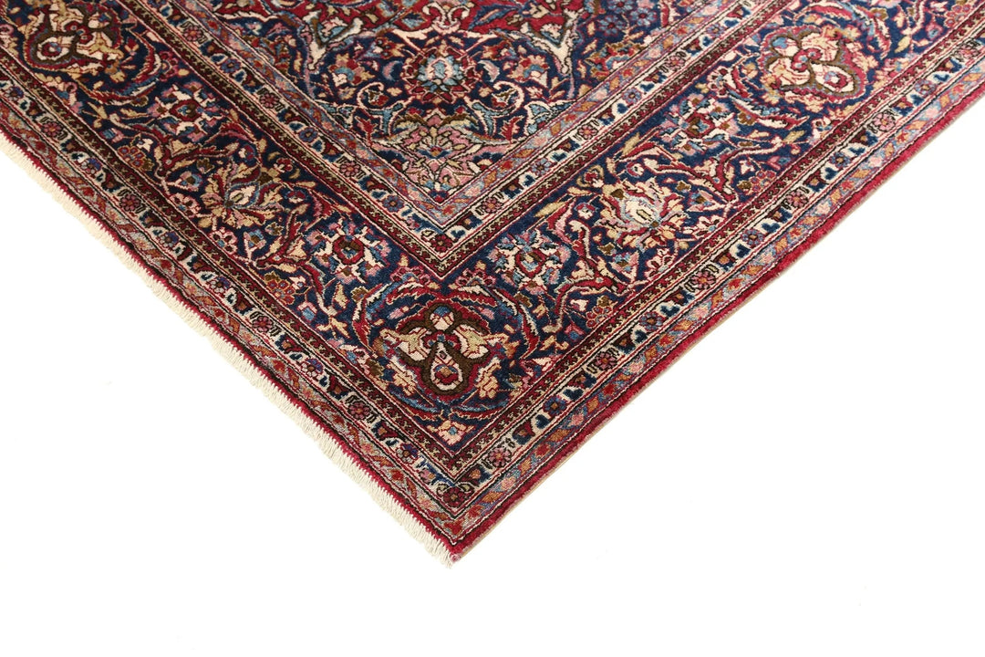 Persian Kashan Rug 4' 2" x 6' 6" Hand-Knotted | No. AT89335