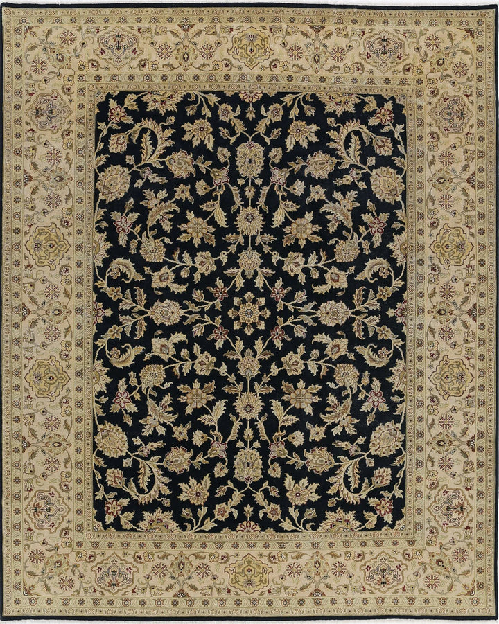 Indian Ziegler Rug 7' 10" x 9' 9" Hand-Knotted | No. AT89387