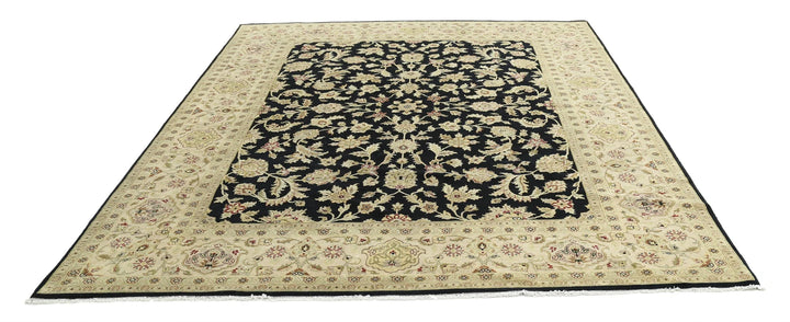 Indian Ziegler Rug 7' 10" x 9' 9" Hand-Knotted | No. AT89387