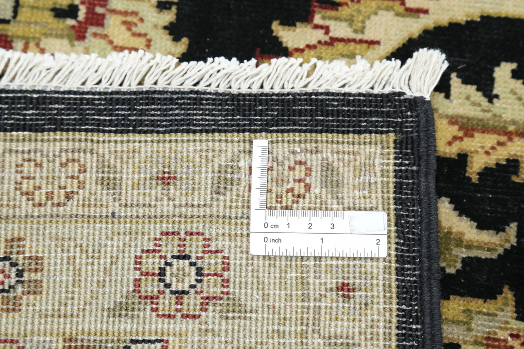 Indian Ziegler Rug 7' 10" x 9' 9" Hand-Knotted | No. AT89387