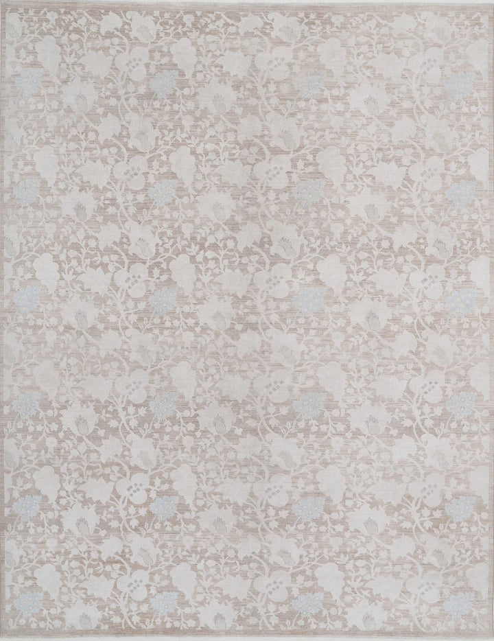 Afghan Oriental Rug 7' 8" x 10' 1" Hand-Knotted | No. AT89419