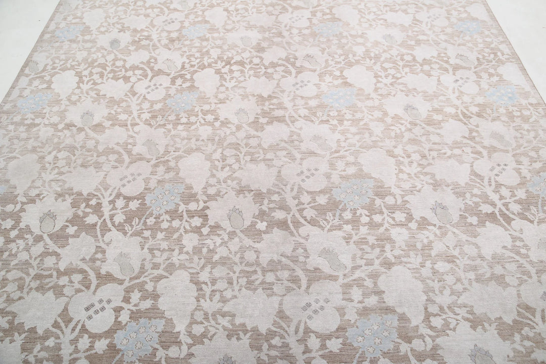 Afghan Oriental Rug 7' 8" x 10' 1" Hand-Knotted | No. AT89419