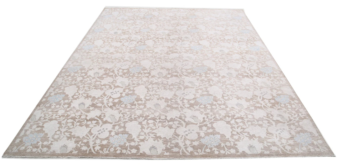 Afghan Oriental Rug 7' 8" x 10' 1" Hand-Knotted | No. AT89419