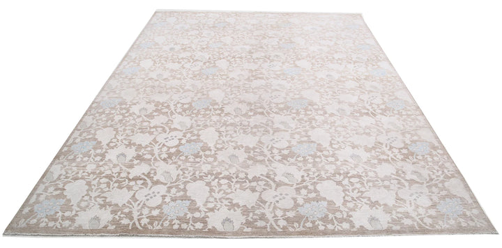 Afghan Oriental Rug 7' 8" x 10' 1" Hand-Knotted | No. AT89419
